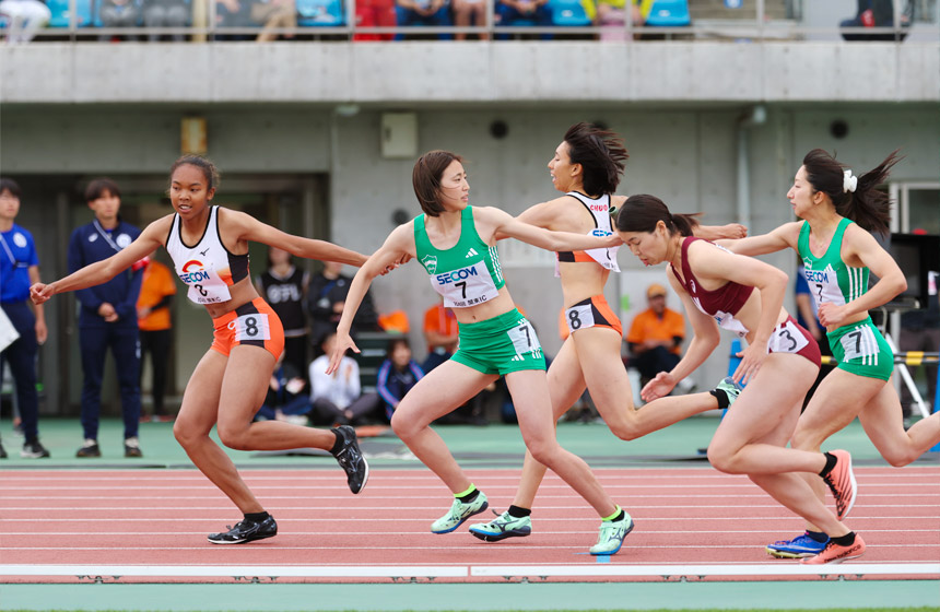リレー（4×100m/4×400m）